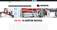 Desktop Screenshot of idata.se