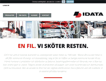 Tablet Screenshot of idata.se